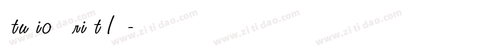 Studio Script ICG字体转换